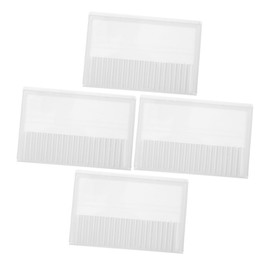 OATIPHO 4Pcs Nail Drill Bits Holder Organizer Portable Flip Cover Storage Box for Manicure Tools Compact and Lightweight Nail Bits Box for Professional Use and Travel