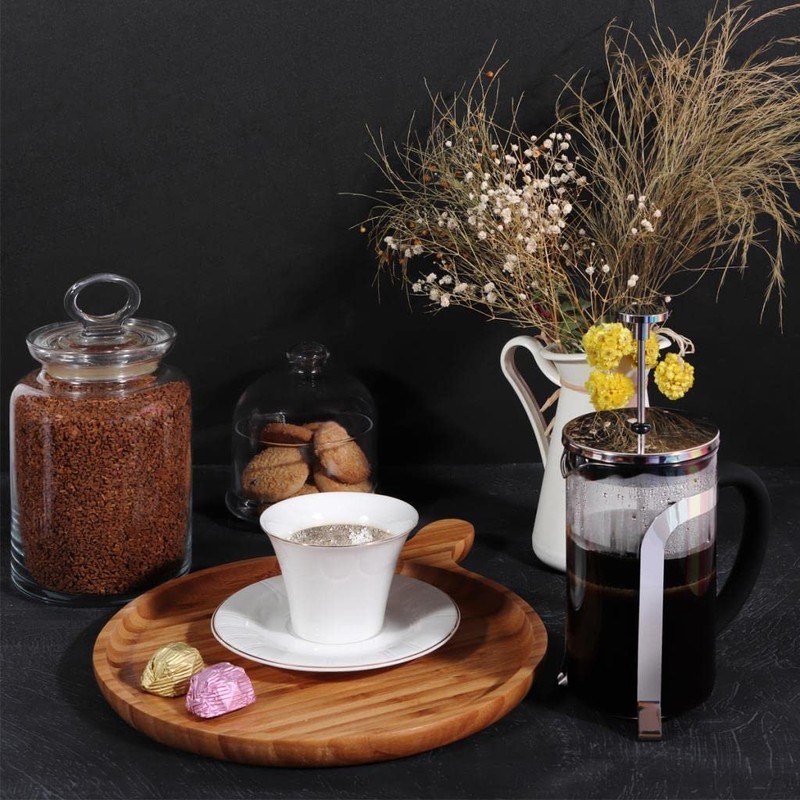 Any Morning French Press Coffee and Tea Maker, Borosilicate Glass