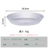 Boundless Voyage Ti1109T Titanium Plate, Camping Tableware, Unbreakable, Rustproof, Ultra