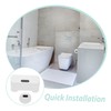 Gatuida Touchless Toilet Flusher with Design Automatic Sensor Operation for