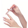 Healvian Stainless File Dual Sided Manicure Tool for Precise Nail