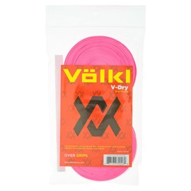 Volkl V-Dry Grip | Overgrip | High Performance Tennis Grip (Pink, 30 Pack)