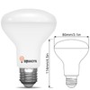 BHMAOYN LED E27 R80 Reflector Lamp 12 W, 3 Levels