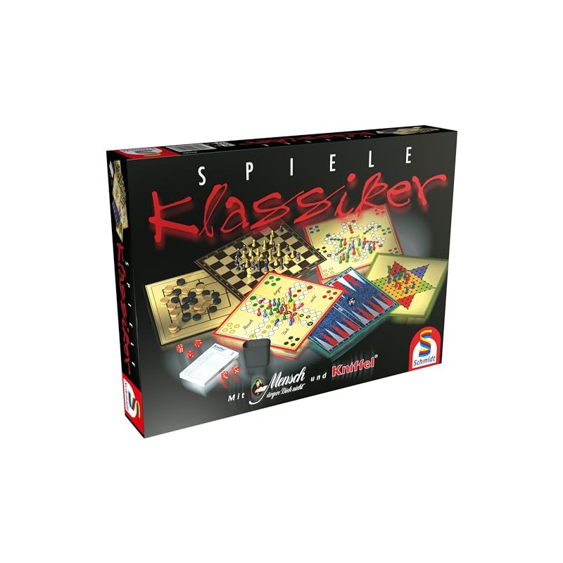 Schmidt Spiele 49120 Games Classic, Game Collection, Colourful