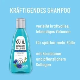 Guhl Long-term Volume Shampoo - Contents: 250 ml - Volume and fullness for fine hair