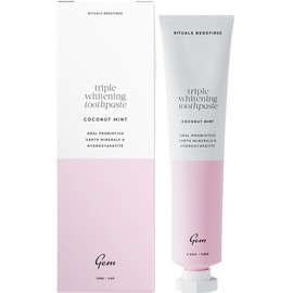 Gem Toothpaste Triple Whitening - Coconut Mint 110g