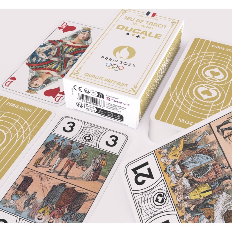 Game 78 Cards Tarot Olympic Games Paris 2024