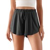 ODODOS Modal Soft Lounge Shorts for Women Drawstring High Waist