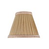 Aspen Creative 33003 Small Pleated Empire Shape Chandelier Clip-On Lamp