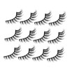 Baluue Fake Eyelashes Natural False Strip Lashes Fluffy Design Comfortable
