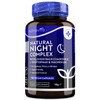 Nutravita Natural Night Complex with Magnesium – 120 Vegan Capsules
