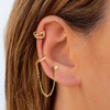 Maxcate Chain Ear Cuff Earrings for Women Non Piercing -