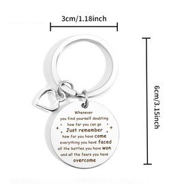 Gifts for Women Keyring Thinking of You Gifts Inspirational Gifts for Women Valentines Day Gifts for Friend Sister Daughter Son Positive Gifts for Women Leaving Gifts for Colleagues Christmas Gifts