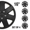 SCITOO 16 Inch Set of 4 Wheel Hubcap Fit 16