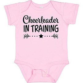 inktastic Cheerleader in Training Baby Bodysuit Newborn 0080 Pink 2c4ca