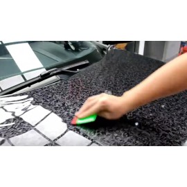 Carlas 36" x 60" Premium Forged Black Carbon Fiber Vinyl Wrap Film High Gloss 3ft x 5ft