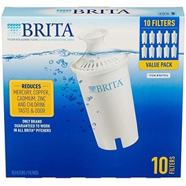 Brita brita10ct Standard, 10 Count (Pack of 1), White
