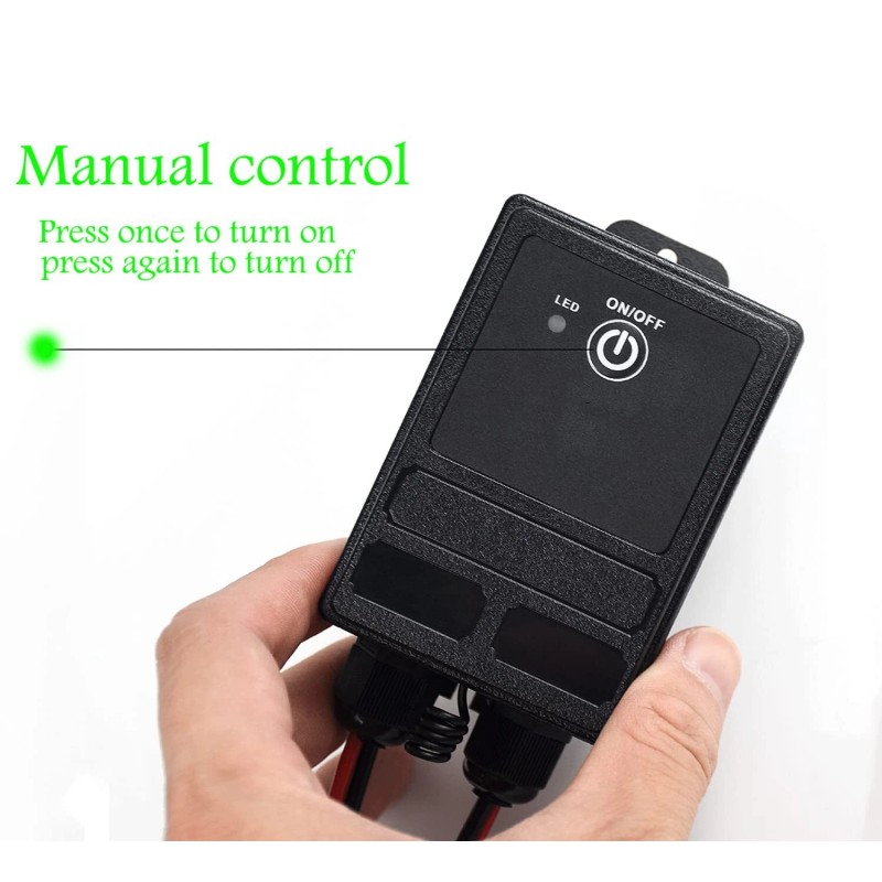 ZHOFONET Waterproof Remote Control Relay Switch 328ft Long Range Wireless