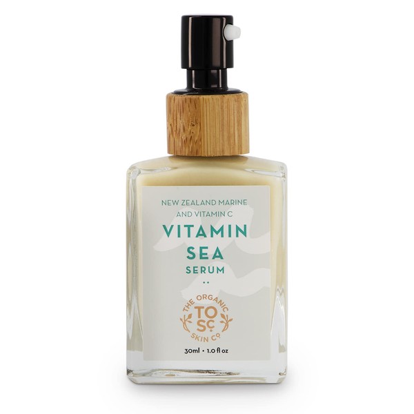 Vitamin Sea Serum | Anti-Aging Vitamin C Serum For Face | Rejuvenating, Plumping, Hydrating Facial Serum by The Organic Skin Co