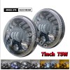 JESUO For 2003-2009 Hummer H2 Pair 7" inch Round LED