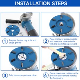 Stump Remover Angle Grinder Wood Carving Disc 6 Teeth Chainsaw Mill Cutter Woodworking Blade Tools Chainsaw Wheel Chain Saw Disc Saw Blade Grinder Wood Carving Disc(Flat Blade)
