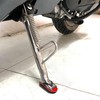 6 Pcs Silver Metal Motorcycle Side Kickstand Springs Universal Steel