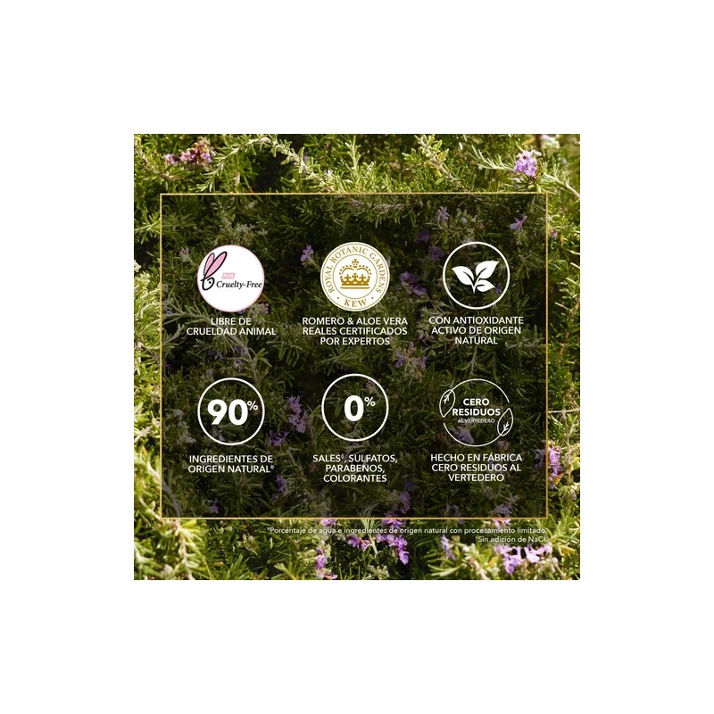 Acondicionador Herbal Essences Bio:Renew Rosemary & Herbs 400 ml