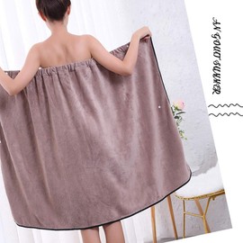 Ultra-Absorbent Quick-Dry Bath Towel for Women, Microfiber Japanese Style Wrap Towel, Plain Adult Bath Towel, Large Size, Non-Slip, Post-Bath, Spa Salon, Sports Gym, Hot Spring Trip Use, 80Cm*135Cm