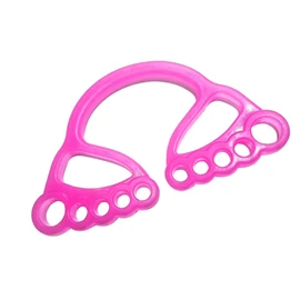 Outanaya Yoga Elastic Band Gym Bands Yoga Straps for Stretching Resistance Bands with Handles Fabric Resistance Bands Exercise Band Home Workout Elastic Bands Gym Pink
