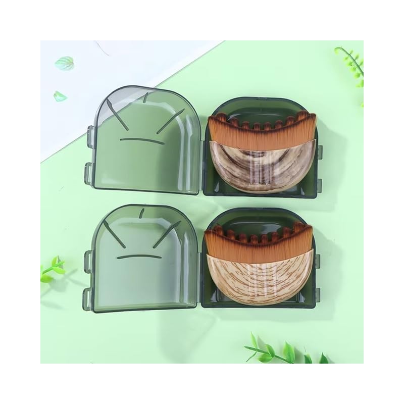 Lymph Contour Face Brush Set Sandalwood Gua Sha Massager Ergonomic