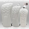 Golf Headcover Premium PU Leather Driver Wood FW Utility UT