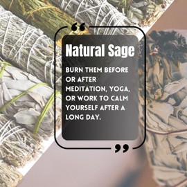 Soul Sticks 4 Inch 3 Pack White Sage Mixes Smudge Sticks Bulk with Starter Guide for Cleansing, Meditation, Yoga | Sage for Cleansing House | California Sage Bundles | White Sage & Sweetgrass