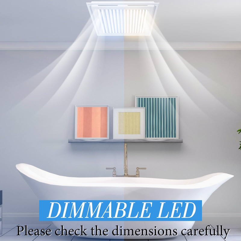 Baquler 2 Pcs 12 x 12 in Bathroom Vent Cover