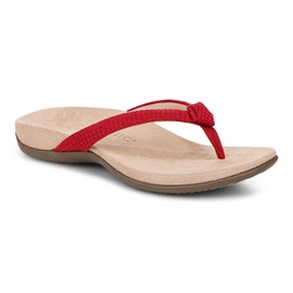 Vionic Mattie Womens Flip Flop Supportive Sand Viva Magenta - 10 Medium