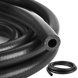 3 Metre Petrol Hose, Fuel Hose, 10 mm Inner Diameter, Diesel Hose, Hydraulic Hose, Oil Hose, Fuel Line for Truck, Car, Tractor, Motorcycle, Small Engines (3 m, 10 mm ID)