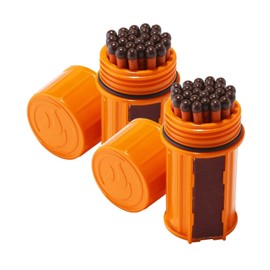 Industrial Revolution Emergency Matches Strikers Waterproof Containers Pack of 2