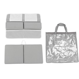 Baby Bath Kneeler Elbow Kneeling Rest Pad Non Slip Suction Quickly Drying Large Pockets Knee Cushion for Bathing