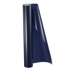 sourcing map HTV Heat Transfer Vinyl 11.8" x 5ft Roll PVC Navy Blue Iron on Vinyl for All Cutter Machine, Easy to Cut & Weed
