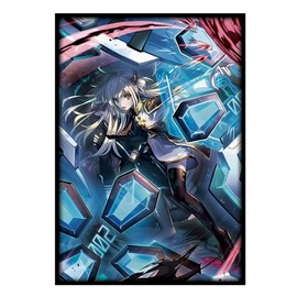 50 PCS Holographic Anime Card Sleeves, 63mm x 90mm Board Game Top Loading Card Sleeves for YGO Japanese Size Card Protector