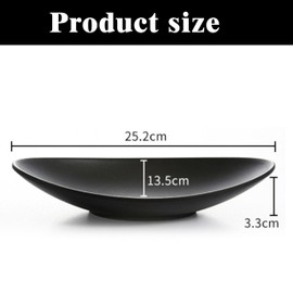 Wjelet Key Tray Jewelry Ring Dish Organizer, Jewelry Ring Dish, Small Decorative Trinket Dish, Oval Key Bowl for Hallways, Dresser, Bathroom and Home Decor