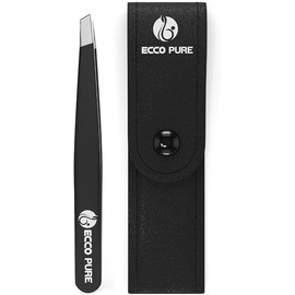 Precision Slant Tip Tweezers – Stainless Steel Forceps for Lab, Crafts, and Fine Handling