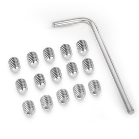 Cutetool (15PCS) RP25620 Faucet Fixing Screws Fits for Delta Faucets,Fits for Delta Kitchen, Bathroom, and Shower Faucets Replacement Parts, Includes Stainless Steel Hex Screws