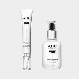 AHC Pro Shot Gluta Activation Bright 3 Eye Cream 30ml + Serum 40ml / AHC 프로샷 글루타 액티베이션 브라이트3 아이크림 30ml+세럼 40ml