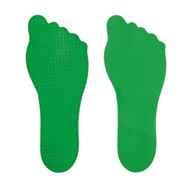 GSI Feet Spot Markers Set of 6 Pairs Non-Toxic Non-Slip in Assorted Colours for Kids Education and Learning