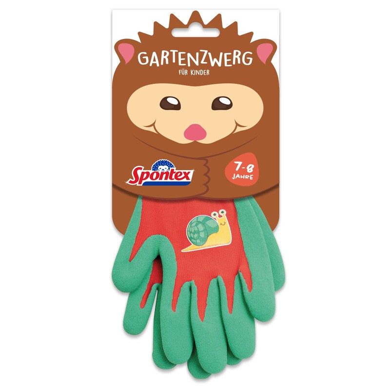 Spontex Gardening Gnome Gloves for Kids-Ideal for Playing and Working