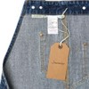Jeanerlor - Denim Apron for Women With Pockets Cross-Back Straps