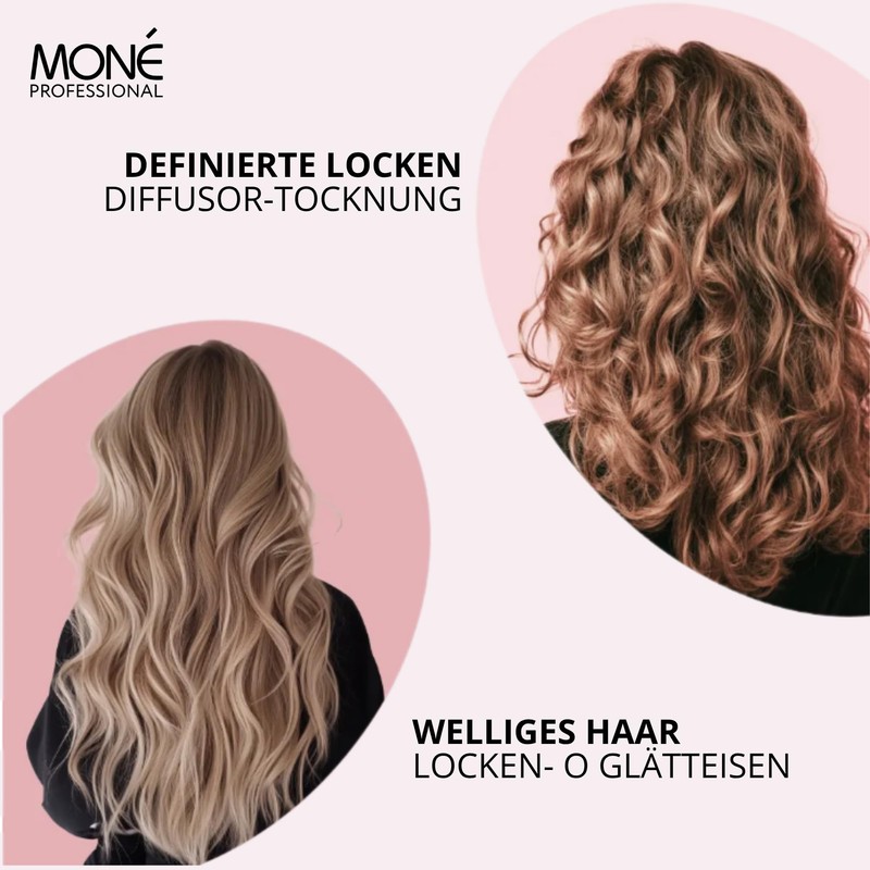 MONÉ Professional Curl Cream - Defining Curl Cream for Curly