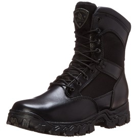ROCKY Alpha Force Waterproof Public Service Boot, Black, Size 6.5(ME)