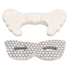 100pcs Silk Butterfly Shaped Cheek Mask Paper Sheet 100pcs Soft