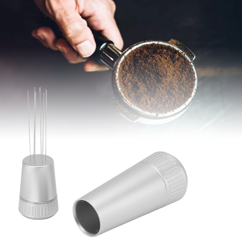 Coffee Stirring Tamper Portable Small Stable Base Ergonomic Handle Hand